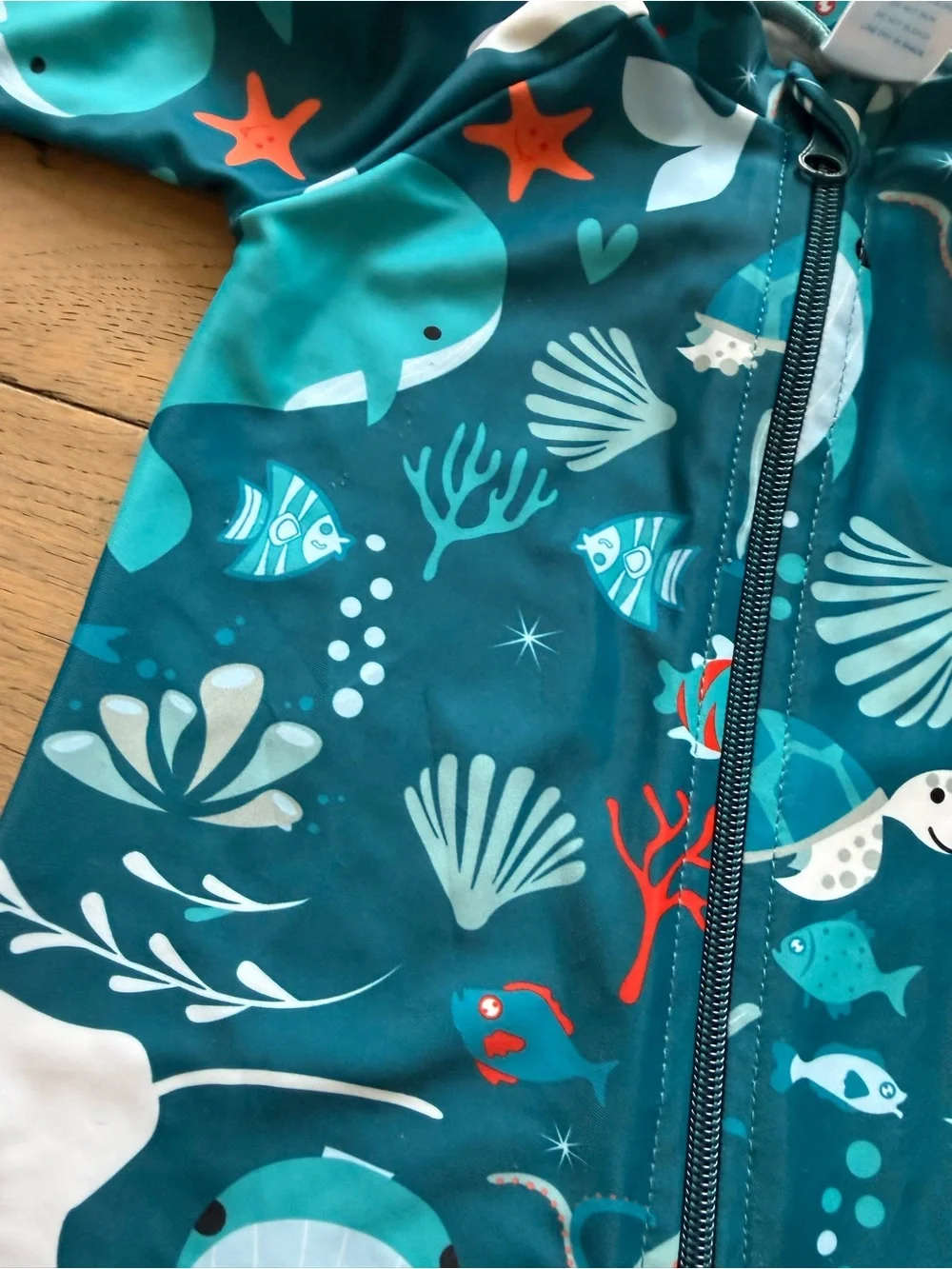 Upandfast Baby Ocean Rash Guard Swimsuit UPF 50+ 3–6M